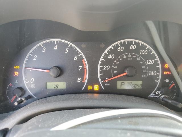 1NXBU4EE9AZ374573 - 2010 TOYOTA COROLLA BASE Silber Foto 9