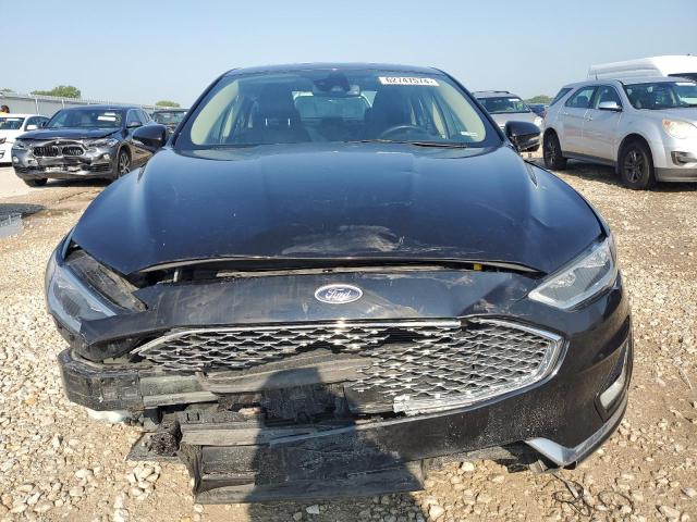 3FA6P0RU3KR124235 - 2019 FORD FUSION TITANIUM BLACK photo 5