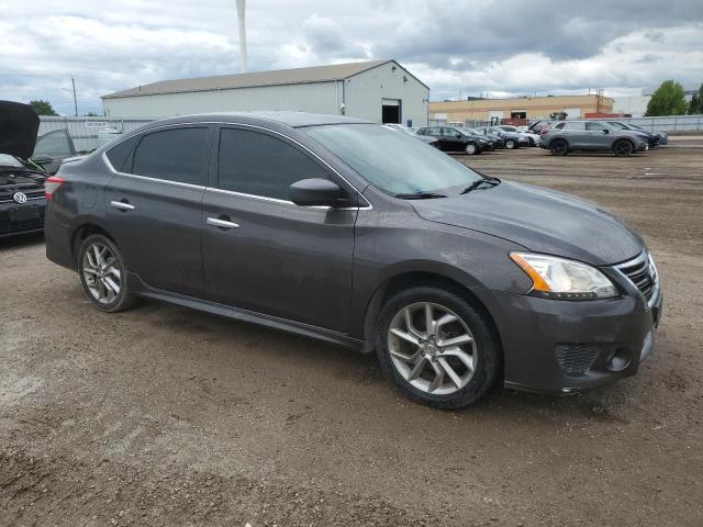 3N1AB7AP7EL692080 - 2014 NISSAN SENTRA S CHARCOAL photo 4