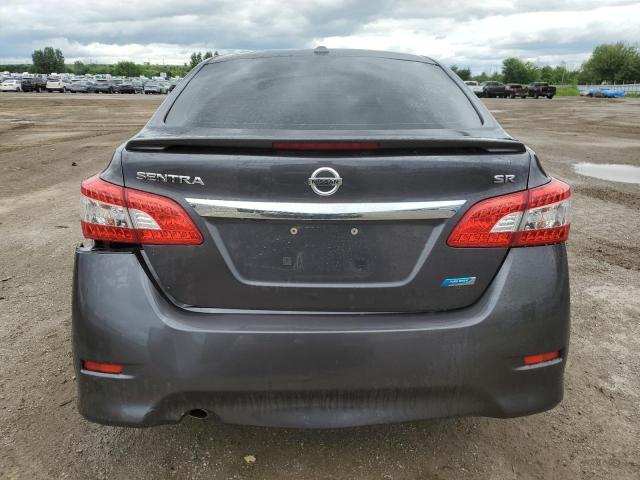 3N1AB7AP7EL692080 - 2014 NISSAN SENTRA S CHARCOAL photo 6