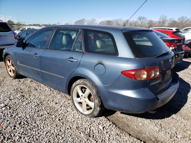 1YVFP82D545N75623 - 2004 MAZDA 6 S Blau Foto 2