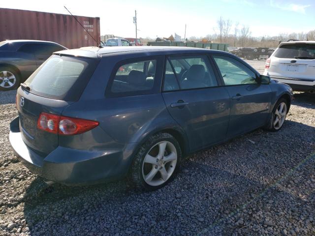 1YVFP82D545N75623 - 2004 MAZDA 6 S Blau Foto 3