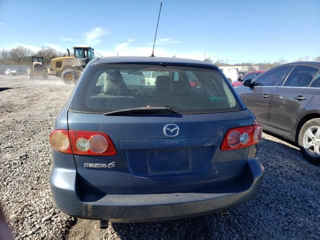 1YVFP82D545N75623 - 2004 MAZDA 6 S Blau Foto 6