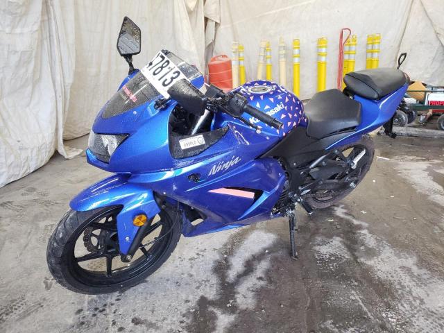 JKAEXMJ1X9DA25071 - 2009 KAWASAKI EX250 J BLUE photo 2