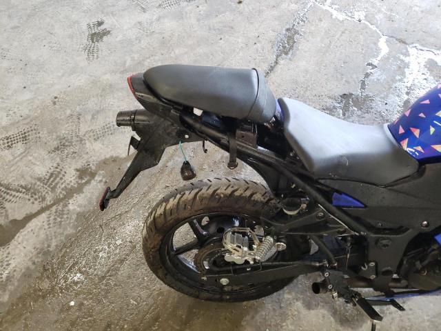 JKAEXMJ1X9DA25071 - 2009 KAWASAKI EX250 J BLUE photo 6