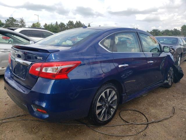 3N1AB7AP9HY364425 - 2017 NISSAN SENTRA S BLUE photo 3