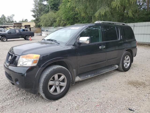 5N1BA0ND8BN604236 - 2011 NISSAN ARMADA SV BLACK photo 1