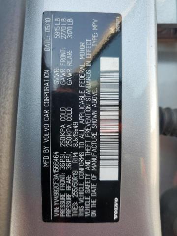 YV4982CF3A1566464 - 2010 VOLVO XC90 GRAY photo 14