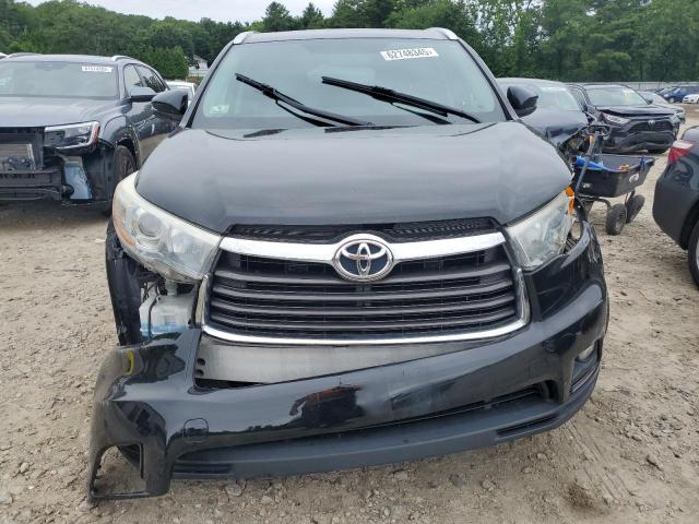 5TDJKRFH2GS314708 - 2016 TOYOTA HIGHLANDER XLE BLACK photo 5