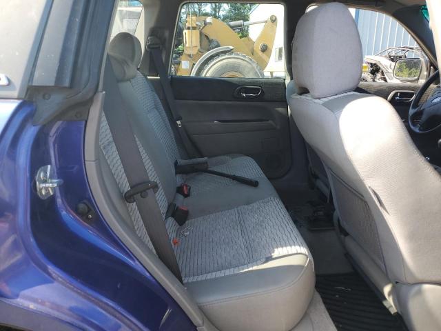 JF1SG65614G760641 - 2004 SUBARU FORESTER 2.5XS Синий фото 10
