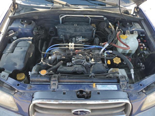 JF1SG65614G760641 - 2004 SUBARU FORESTER 2.5XS Синий фото 11