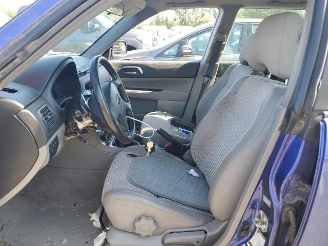 JF1SG65614G760641 - 2004 SUBARU FORESTER 2.5XS Синий фото 7