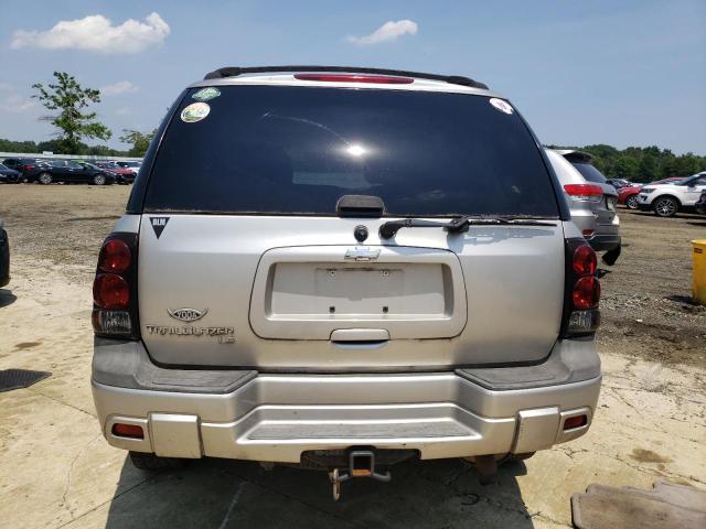 1GNDT13SX62357251 - 2006 CHEVROLET TRAILBLAZE LS SILVER photo 6