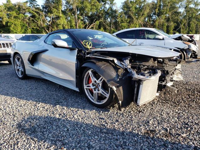 1G1YB3D48P5104124 - 2023 CHEVROLET CORVETTE STINGRAY 2LT SILVER photo 4