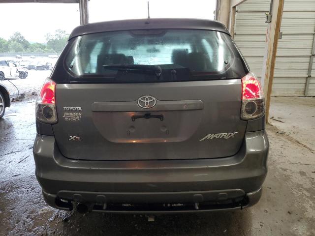 2T1KR32E67C658740 - 2007 TOYOTA COROLLA MA XR GRAY photo 6