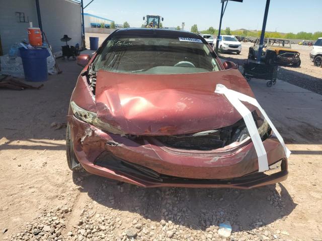 19XFB2F86DE083010 - 2013 HONDA CIVIC EX BURGUNDY photo 5