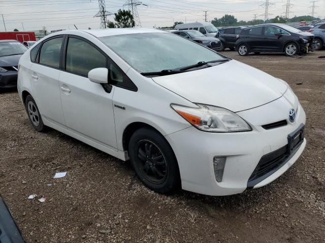 JTDKN3DU4D5547659 - 2013 TOYOTA PRIUS WHITE photo 4