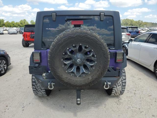 1C4BJWDG1HL617823 - 2017 JEEP WRANGLER U SPORT PURPLE photo 6