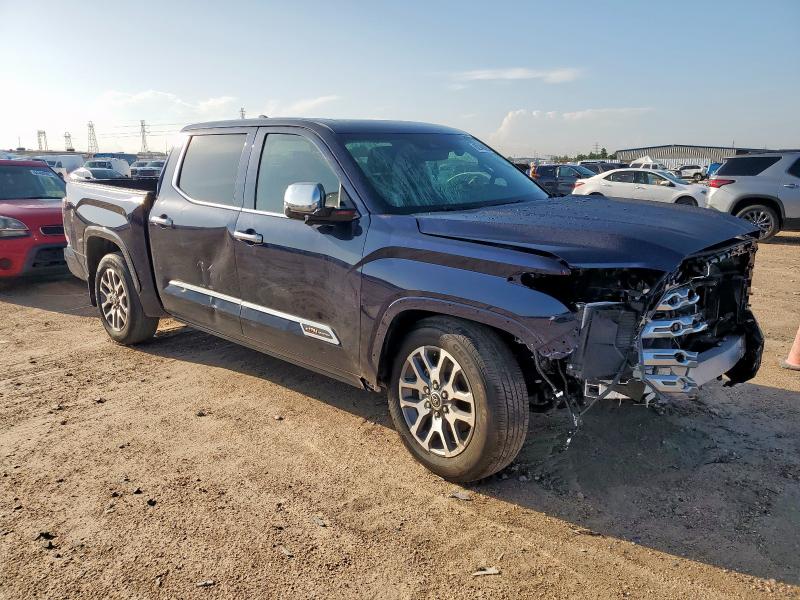 5TFMC5DB7RX064784 - 2024 TOYOTA TUNDRA CREWMAX PLATINUM BLUE photo 4