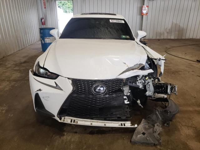 JTHBA1D26K5087804 - 2019 LEXUS IS 300 WHITE photo 5