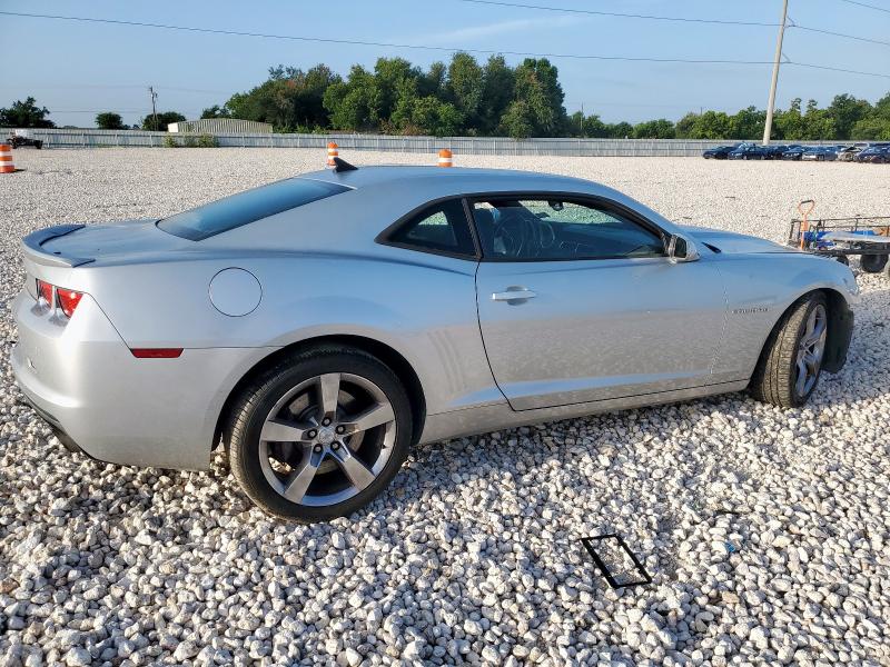 2G1FJ1EJ5B9173092 - 2011 CHEVROLET CAMARO SS SILVER photo 3