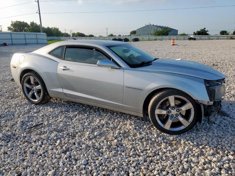 2G1FJ1EJ5B9173092 - 2011 CHEVROLET CAMARO SS SILVER photo 4