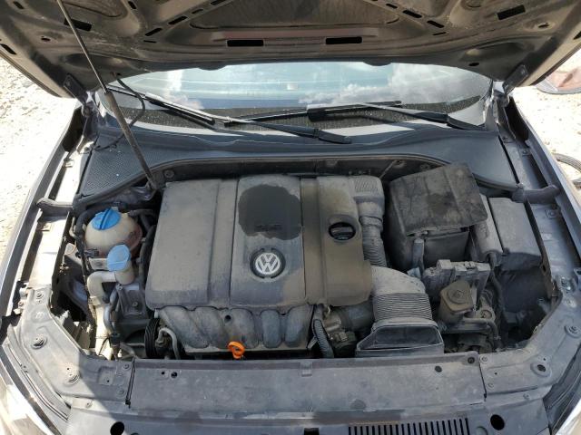 1VWBH7A31EC002345 - 2014 VOLKSWAGEN PASSAT SE GRAY photo 11