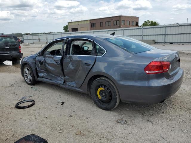 1VWBH7A31EC002345 - 2014 VOLKSWAGEN PASSAT SE GRAY photo 2