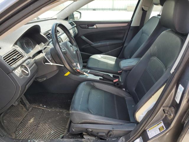 1VWBH7A31EC002345 - 2014 VOLKSWAGEN PASSAT SE GRAY photo 7