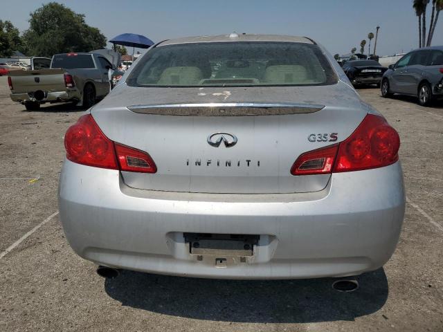 JNKBV61E87M712202 - 2007 INFINITI G35 SILVER photo 6