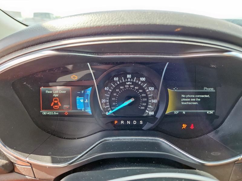 3FA6P0HD9JR186366 - 2018 FORD FUSION SE GRAY photo 9