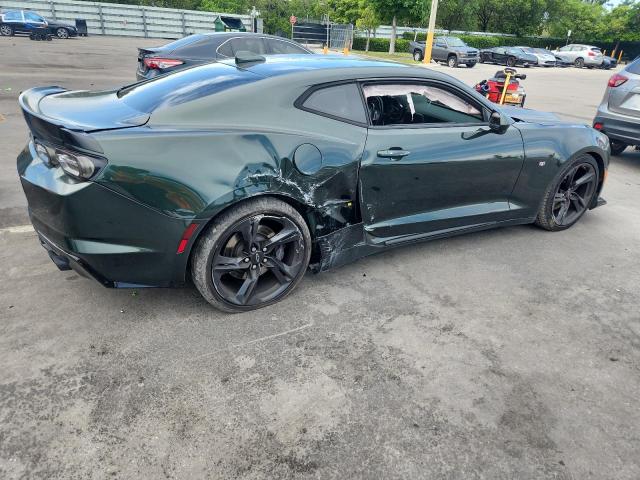 1G1FG1R79L0137124 - 2020 CHEVROLET CAMARO SS أخضر صورة 3