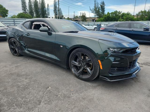 1G1FG1R79L0137124 - 2020 CHEVROLET CAMARO SS أخضر صورة 4