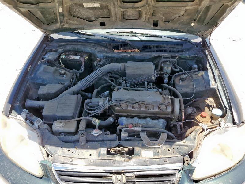 2HGEJ6617YH594407 - 2000 HONDA CIVIC BASE მწვანე ფოტო 11
