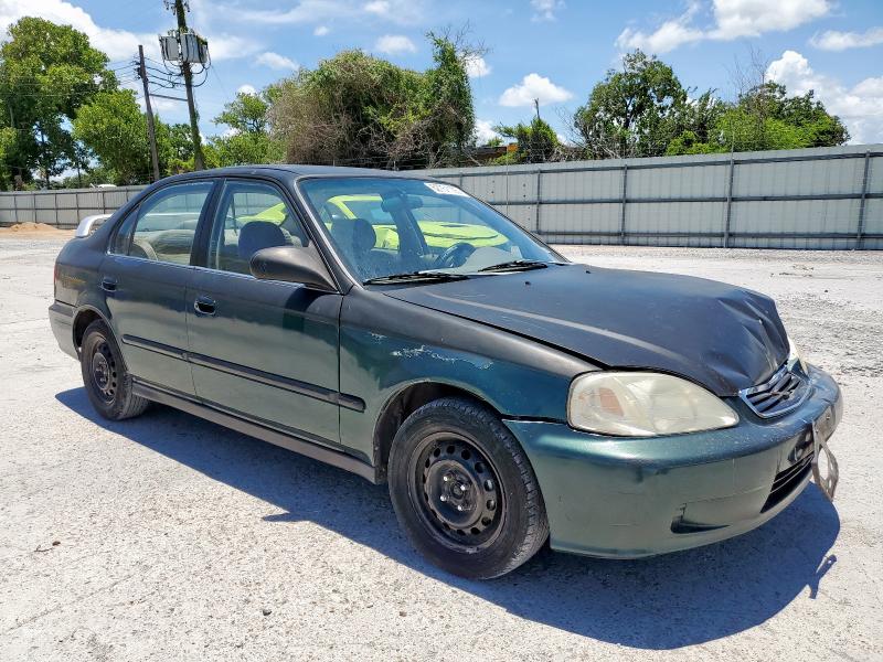 2HGEJ6617YH594407 - 2000 HONDA CIVIC BASE მწვანე ფოტო 4