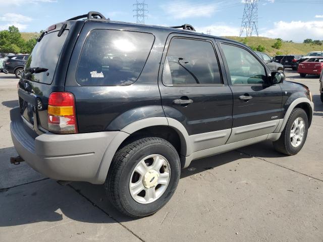 1FMCU04191KB60660 - 2001 FORD ESCAPE XLT BLACK photo 3