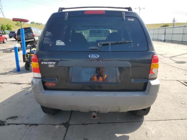 1FMCU04191KB60660 - 2001 FORD ESCAPE XLT BLACK photo 6
