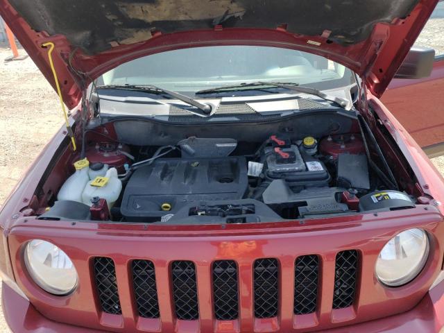 1C4NJRFB1ED885731 - 2014 JEEP PATRIOT LATITUDE RED photo 12