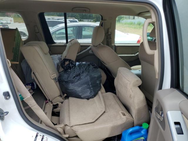 5N1AR1NN5AC624425 - 2010 NISSAN PATHFINDER S WHITE photo 11