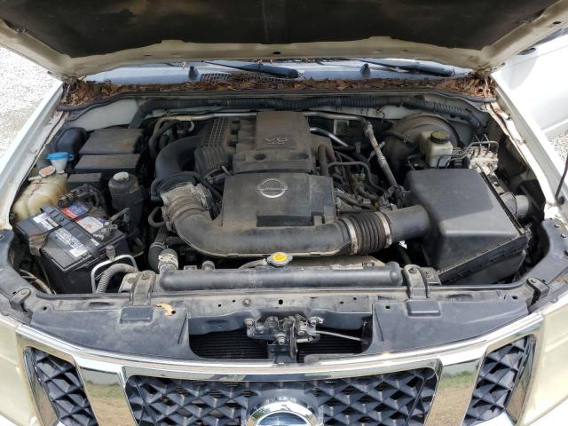 5N1AR1NN5AC624425 - 2010 NISSAN PATHFINDER S WHITE photo 12