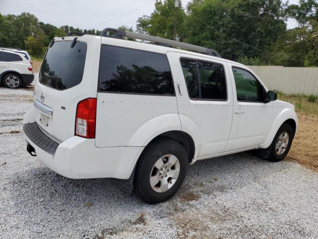 5N1AR1NN5AC624425 - 2010 NISSAN PATHFINDER S WHITE photo 3