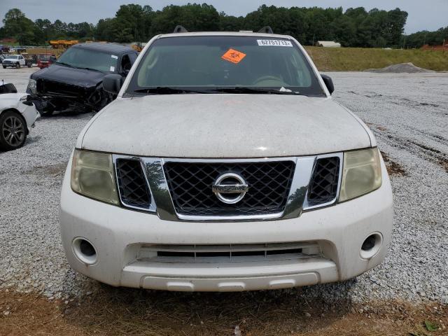 5N1AR1NN5AC624425 - 2010 NISSAN PATHFINDER S WHITE photo 5