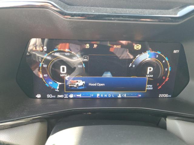 1GCPTFEK8S1188167 - 2025 CHEVROLET COLORADO ZR2 BLACK photo 9