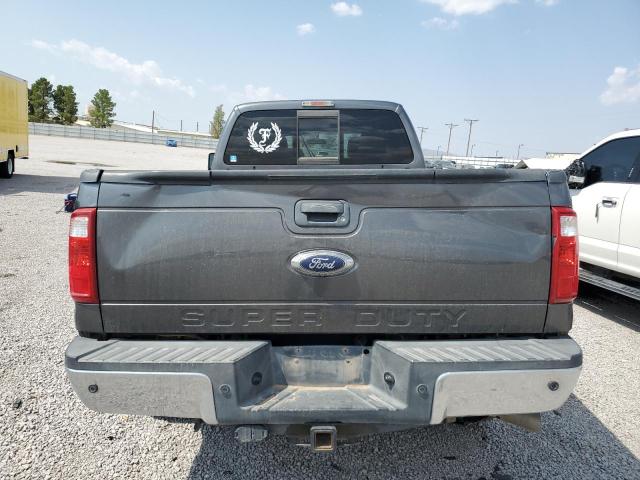 1FT8W3BT5FEB44262 - 2015 FORD F350 SUPER DUTY GRAY photo 6