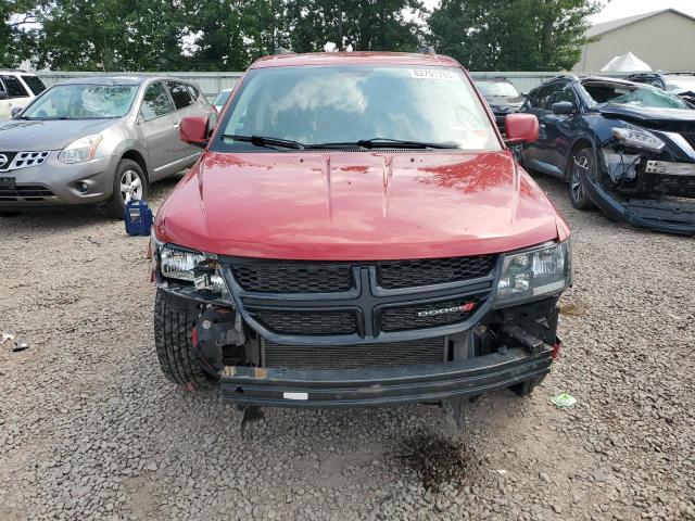 3C4PDDGGXFT621271 - 2015 DODGE JOURNEY CROSSROAD RED photo 5