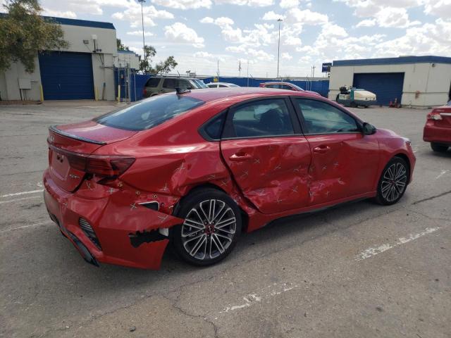 3KPF44AC4PE628952 - 2023 KIA FORTE GT RED photo 3