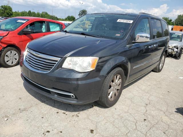 2A4RR8DG5BR676367 - 2011 CHRYSLER TOWN & COU TOURING L BLACK photo 1