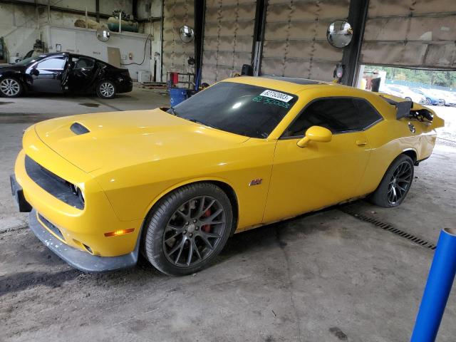 2C3CDZDJ6HH640122 - 2017 DODGE CHALLENGER SRT 392 YELLOW photo 1