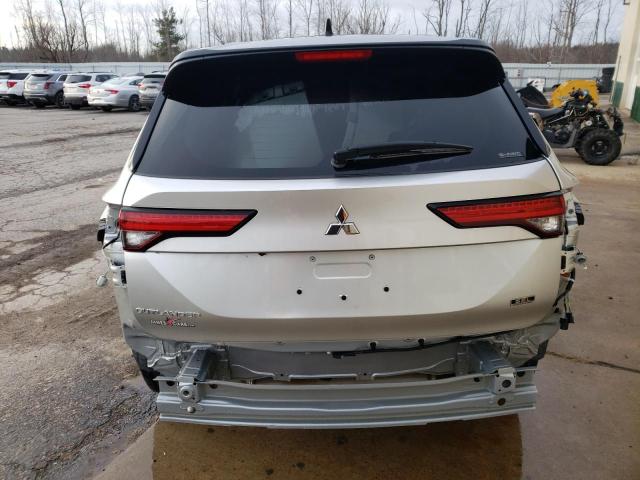 JA4J4VA89PZ015655 - 2023 MITSUBISHI OUTLANDER SEL SILVER photo 6