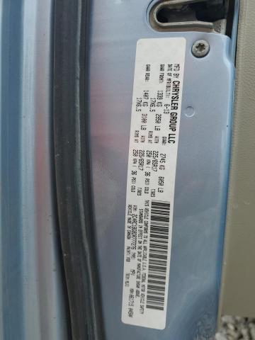 2C4RC1BG8DR777276 - 2013 CHRYSLER TOWN & COU TOURING BLUE photo 13